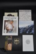 A collection of men's fashion and clothing catalogues and magazines. Including Locker & Co, Hatters,