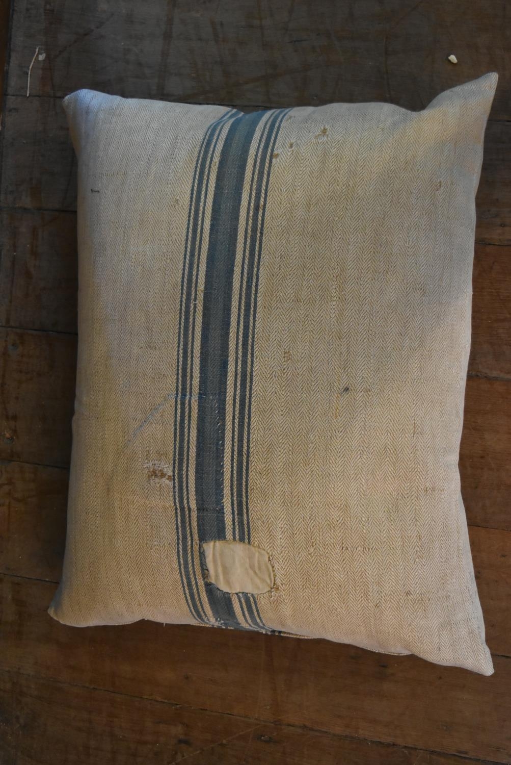 A cushion, canvas sacks and three Chanel posters. H.47 W.60cm (2) - Image 4 of 17