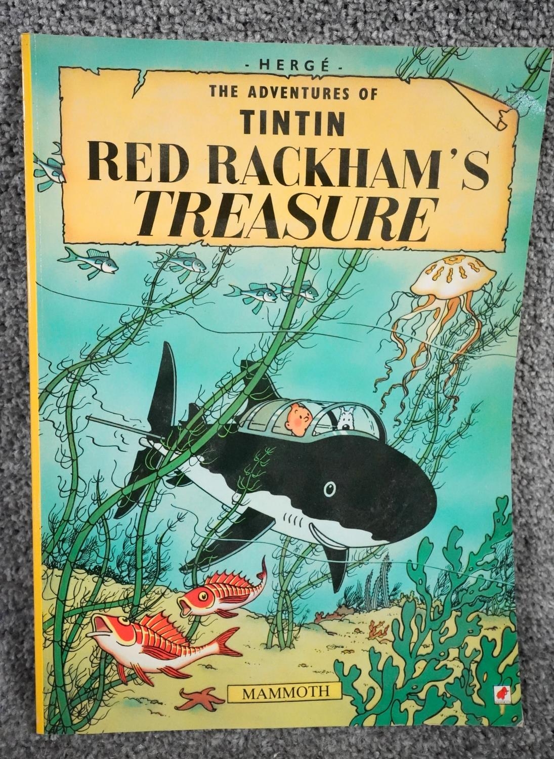 A collection of twelve vintage Tintin comics. H.31 W.23 - Image 5 of 24