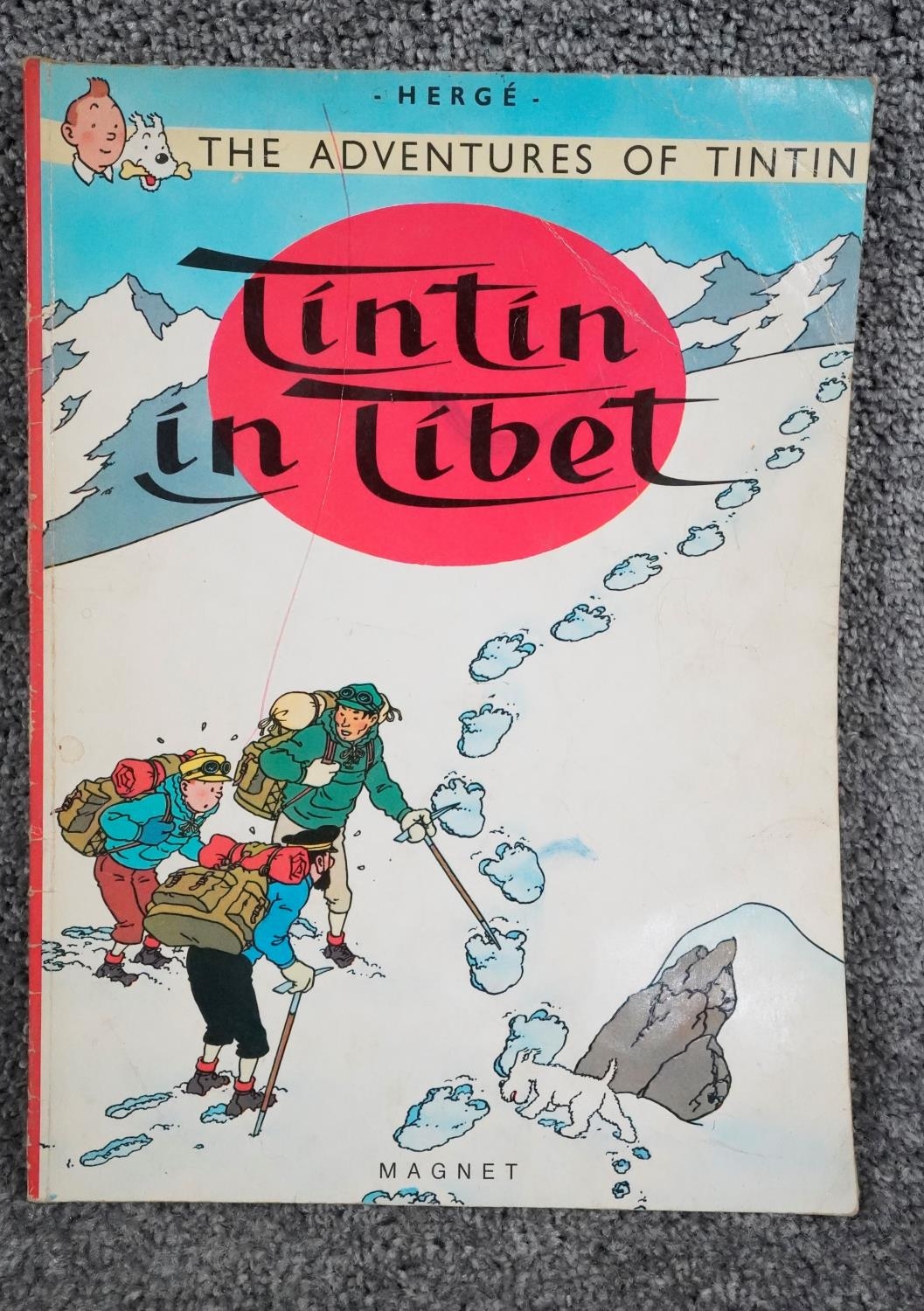 A collection of twelve vintage Tintin comics. H.31 W.23 - Image 21 of 24