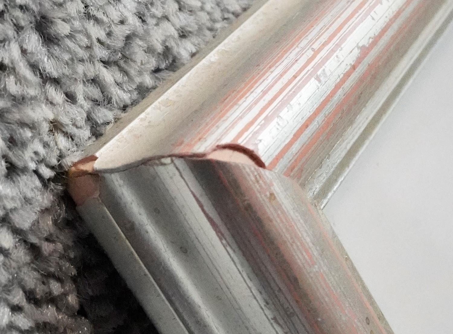 P Maury- A framed and glazed watercolour of a courtyard. Signed by artist. H.66 W.51 - Image 5 of 6