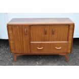 A mid century teak sideboard with G-Plan stamp to the inside.