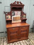 A 19th century mahogany sideboard