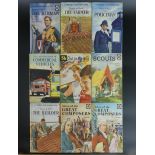 Nine vintage Ladybird children's books. UK Postage £12