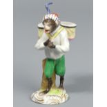 Rudolstadt German anthropomorphic monkey figure. 11.5 cm high. UK Postage £15.