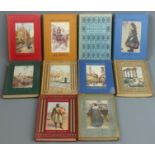Ten A & C Black illustrated books from the early 1900's. Peeps at Many Lands, including Egypt,