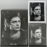 Angus McBean studio portrait photographs of Richard Burton 1951. 30 x 41 cm, 20 x 25 cm and 19 x