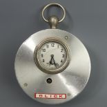 Blick aluminium cased pigeon racers time keeping clock. 12.5 cm in diameter. UK Postage £15.