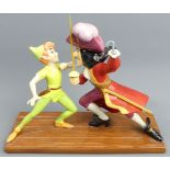 Royal Doulton Peter Pan collection figure 'The Duel'. UK Postage £20.