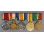 Interesting medal group including China Boxer Rebellion 1900 and a Mercantile Marine 1914-18.
