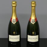 Two bottles of Bollinger Special Cuvee Champagne. UK Postage £20.