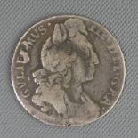 William III silver six pence 1696. UK Postage £12.