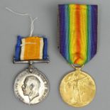 World War I service medals awarded to SE-15034 P.T.E B.A. George A.V.C UK Postage £12.