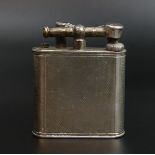 Vintage Dunhill silver lighter, London 1947. 52 mm high. 63 grams. UK Postage £12.