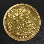 Elizabeth II 1982 half sovereign, 3.98 grams. UK Postage £12.
