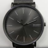 Skagen Denmark Titanium mesh bracelet quartz watch SKW6549, boxed with tags and protective plastic