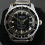 Vintage Cardinal Submarine super waterproof divers watch. 38 mm excluding the button. UK Postage £