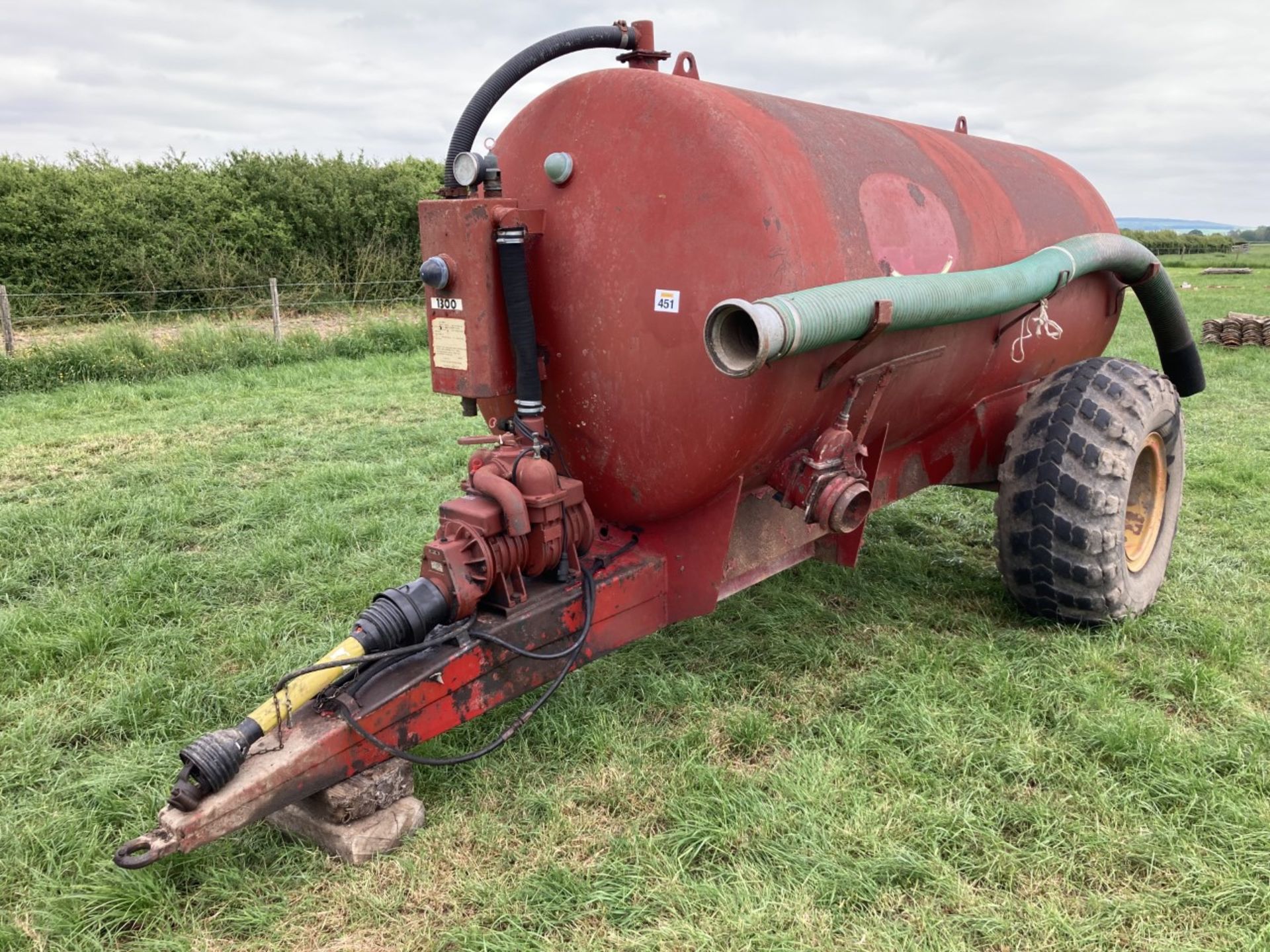 1300gal slurry tanker - Image 2 of 2