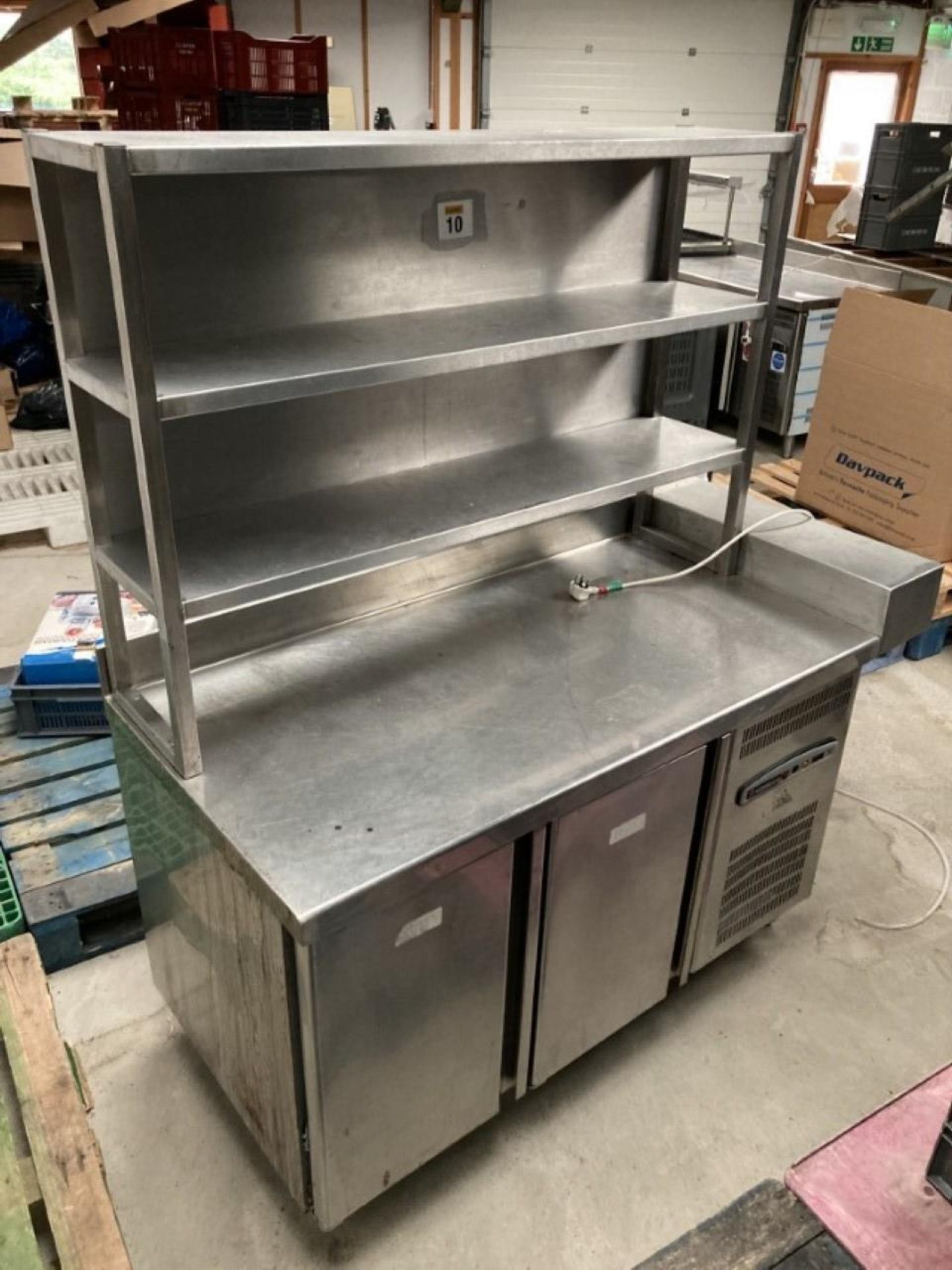 CORECO STAINLESS STEEL FRIDGE UNIT