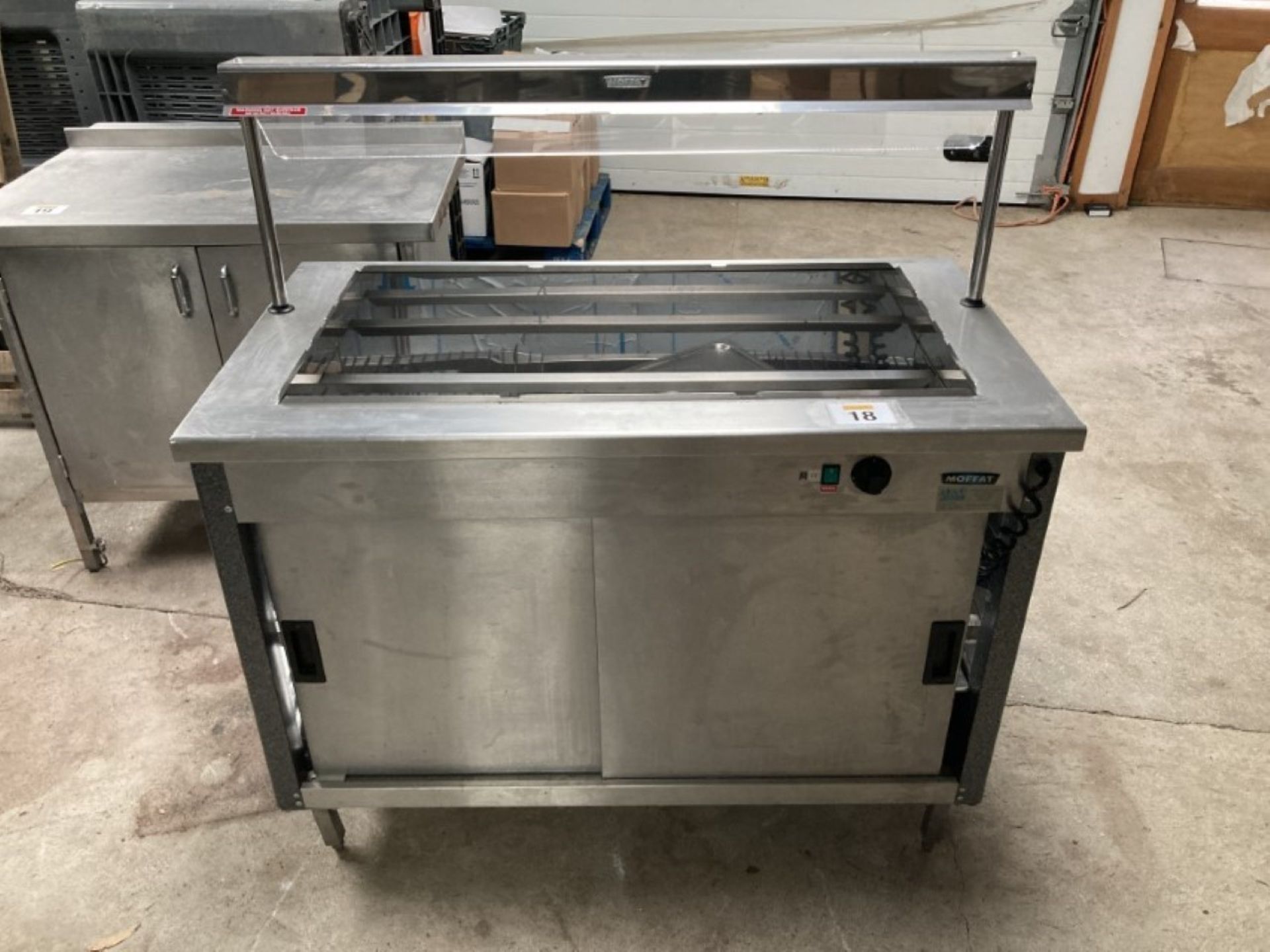MOFFAT STAINLESS STEEL WARMING CATERING UNIT