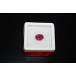 AN IGL CERTIFIED 2.16CT RUBY