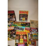 A COLLECTION OF 1970S ERA BOXING RELATED MAGAZINES