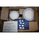 A BOXED DOULTON DINNERWARE SET