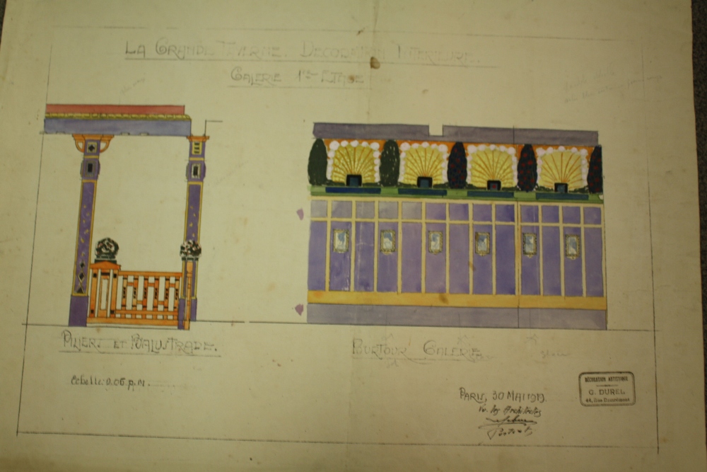 A FOLDER OF ASSORTED UNFRAMED PICTURES TO INCLUDE ARCHITECTURAL EXAMPLES, PENCIL SKETCH OF A - Image 5 of 7