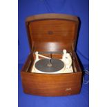 A VINTAGE PYE BLACKBOX RECORD PLAYER