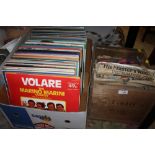 TWO BOXES OF ASSORTED RECORDS