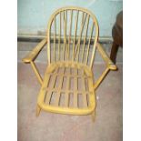 AN ERCOL LONGER CHAIR FRAME