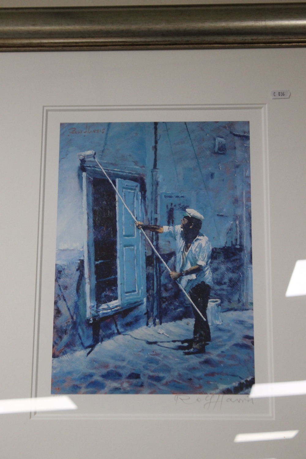 A FRAMED AND GLAZED LIMITED EDITION ROLF HARRIS PRINT, 5/10, 70 X 56 CM - Image 2 of 4