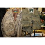 TWO ORVIS FISHING JACKETS XL AND XXL