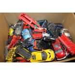 A COLLECTION OF DIECAST VEHICLES TO INCLUDE MAESTRO, CORGI, MATCHBOX ETC.