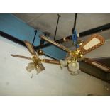 TWO CEILING FANS