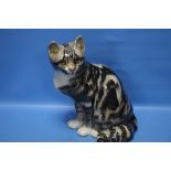 A WINSTANLEY CAT, HEIGHT 30 CM¦Condition Report:The cat has no chips, cracks or repairs that we