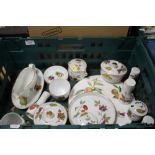 A TRAY OF ROYAL WORCESTER 'EVESHAM' (TRAY NOT INCLUDED)