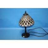 A TIFFANY STYLE LAMP