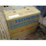 A HONDA PORTABLE GENERATOR E300