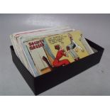 A COLLECTION OF VINTAGE HUMOROUS / SEASIDE THEMED POSTCARDS (APPROX 70)