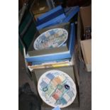 TWO BOXES OF BOXED WEDGWOOD COLLECTORS PLATES