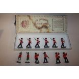 A BOXED SET OF 'ON PARADE' TOY SOLDIER FIGURES TOGETHER WITH SIX OTHERS