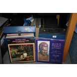 FIVE BOXES OF MOSTLY CLASSICAL LP RECORDS