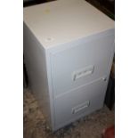 A TWO DRAWER FILING CABINET