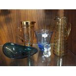 A SMALL QUANTITY OF STUDIO GLASSWARE