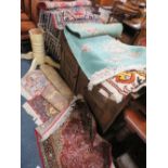 A QUANTITY OF 20TH CENTURY WOOLLEN RUGS (5)