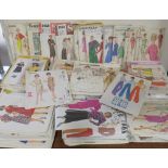 A QUANTITY OF VINTAGE SEWING PATTERNS (APPROX 60)