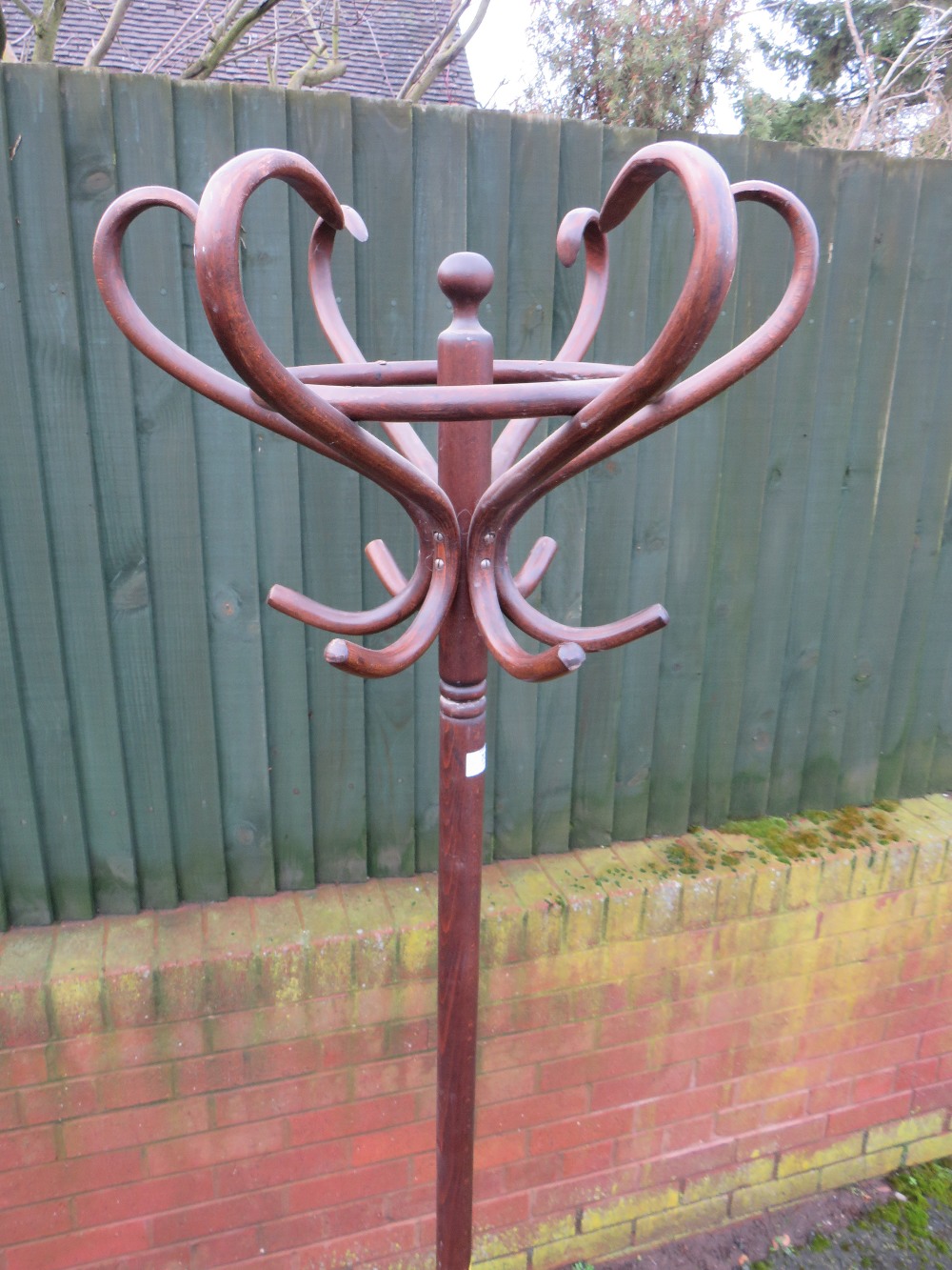 A BENTWOOD HAT / COAT STAND H-193 CM - Image 2 of 2