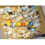 A TRAY OF CHERISHED TEDDY FIGURES