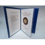 A 1975 ONE HUNDRED BALBOA GOLD PROOF COIN OF THE REPUBLIC OF PANAMA CONTAINED IN ORIGINAL FOLDER,